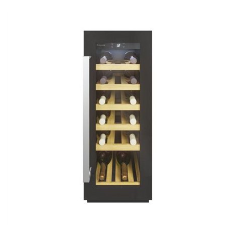 Candy | Wine Cooler | CCVB 30/1 | Energy efficiency class F | Built-in | Bottles capacity 20 | Cooling type | Black - 2